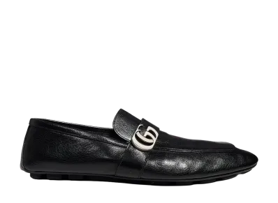 GUCCI Driving Shoes with Double G "Black"