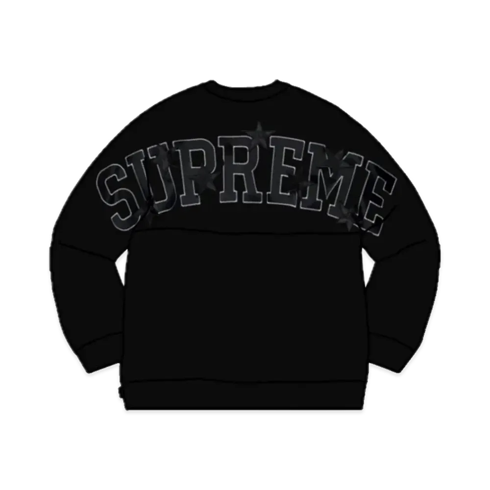 Supreme Stars Crewneck "Black"