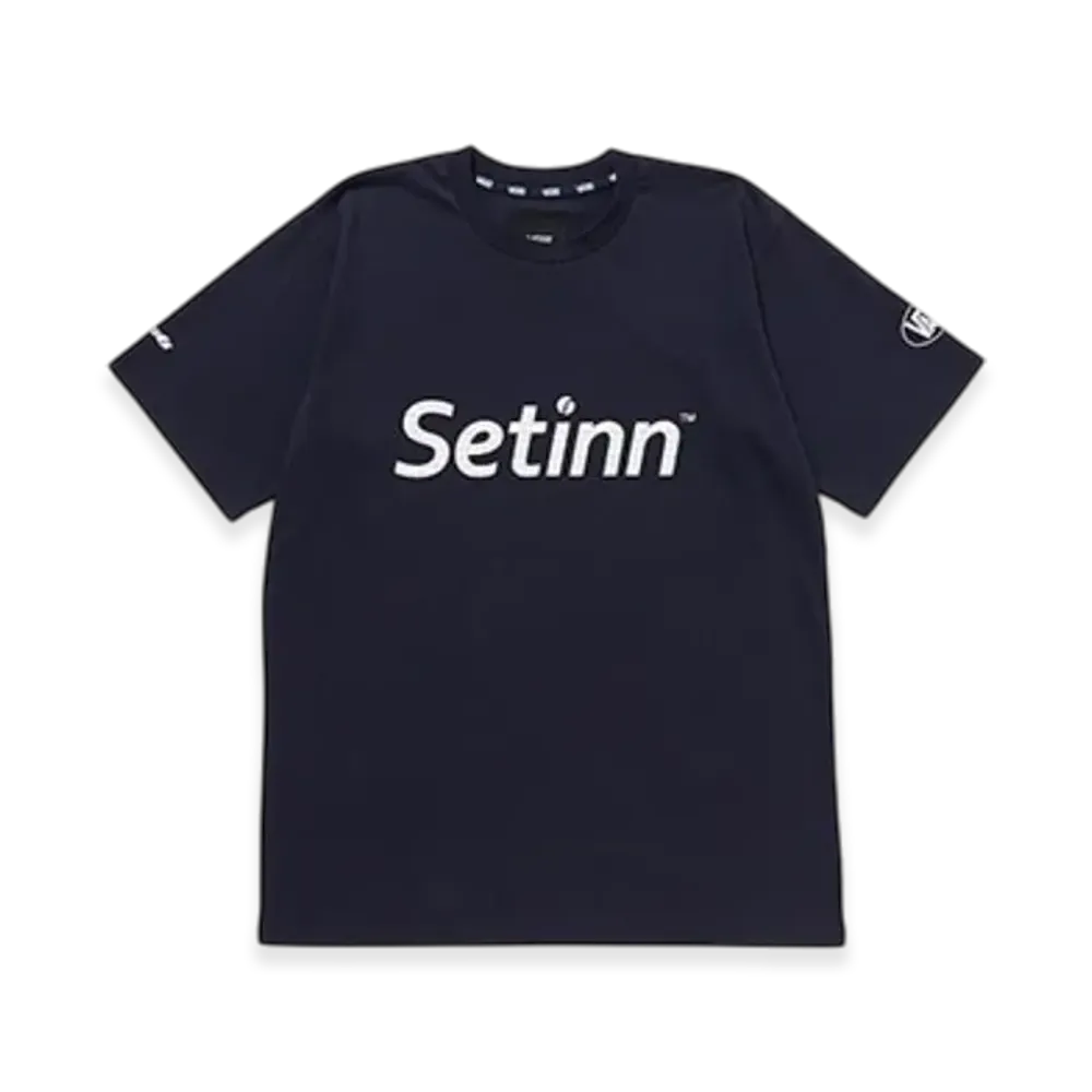Setinn x VANS Script Tee "Navy"