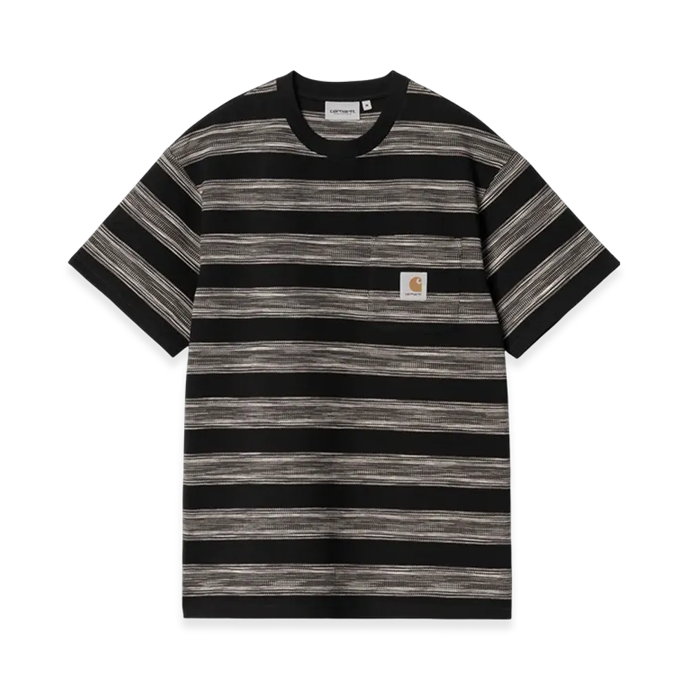 Carhartt WIP S/S Dodson Pocket T-Shirt "Dodson Stripe Horizontal Black"