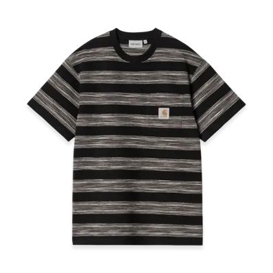 Carhartt WIP S/S Dodson Pocket T-Shirt "Dodson Stripe Horizontal Black"