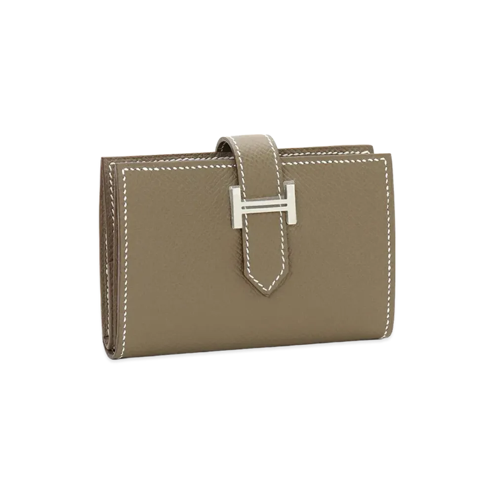 Hermes Bearn Mini Veau Epsom "Etoupe"