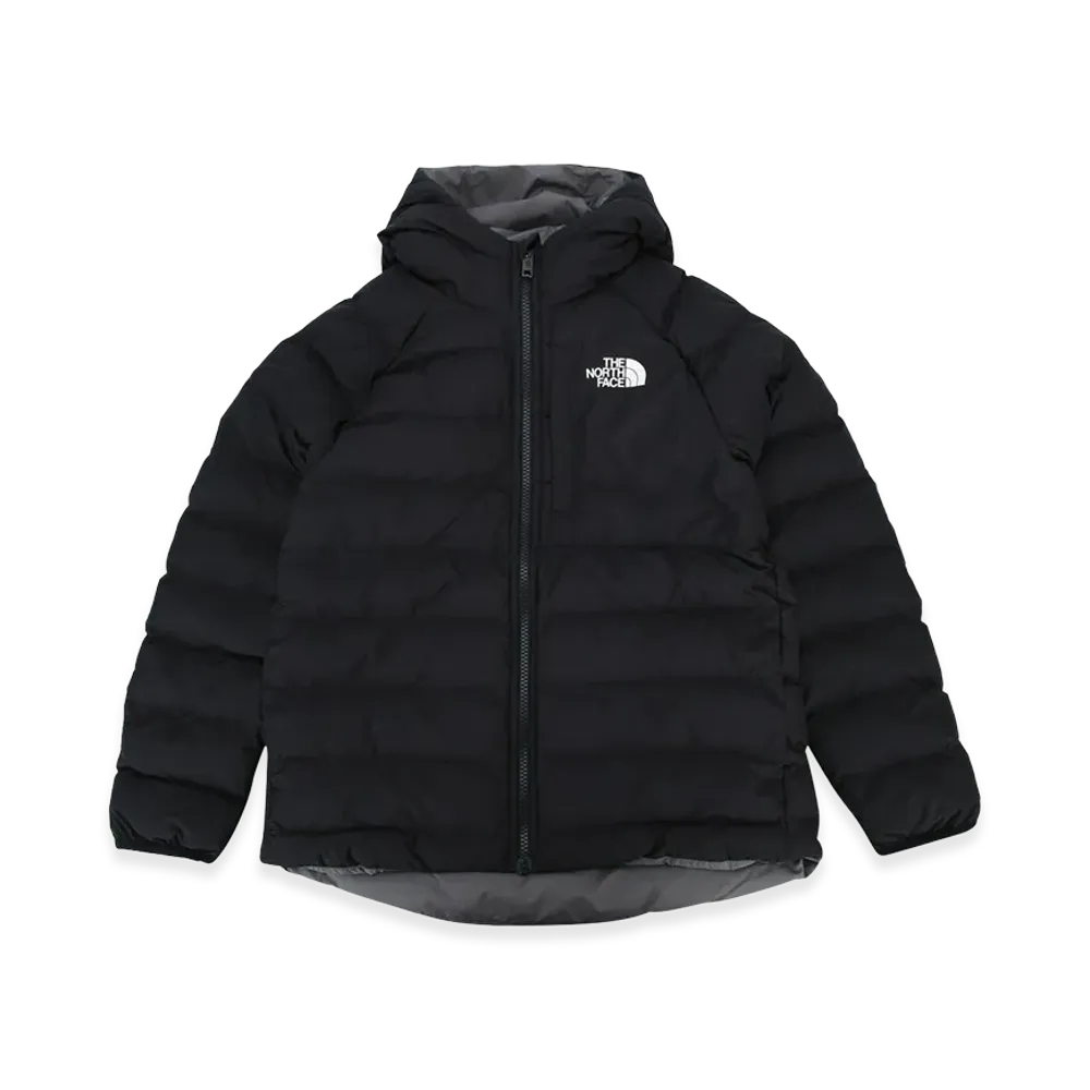 The North Face Kids G Reversible Perrito Hooded Jacket "Tnfblack/Smokedpearl"