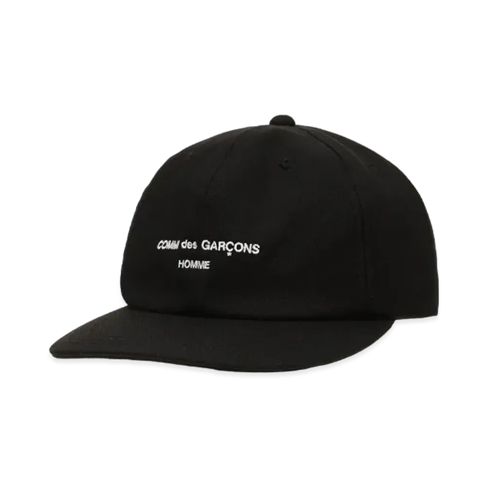 COMME des GARCONS HOMME Logo Cap "Black"