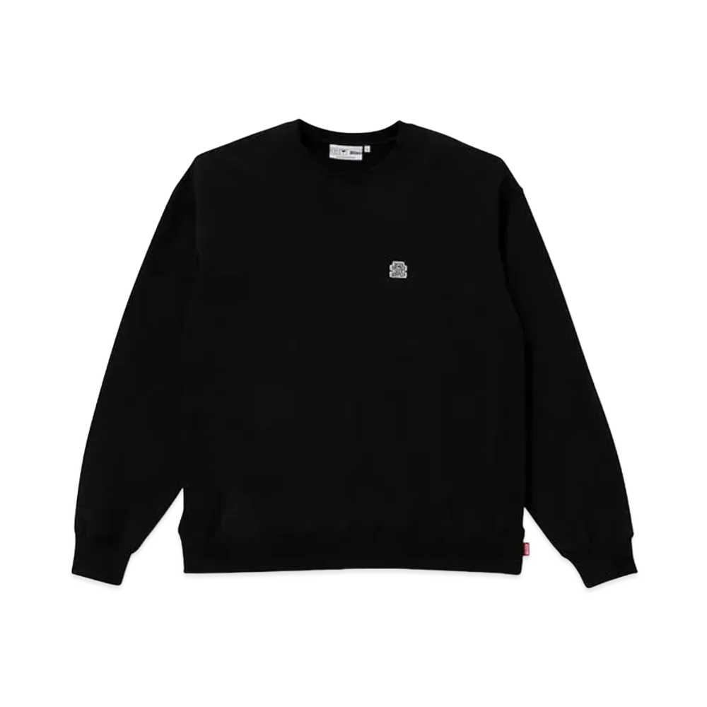 BlackEyePatch OG SMALL LABEL CREW SWEAT "Black"