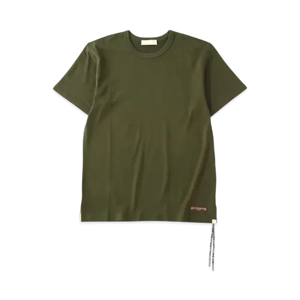mastermind WORLD Cursive Logo Tee "Olive"