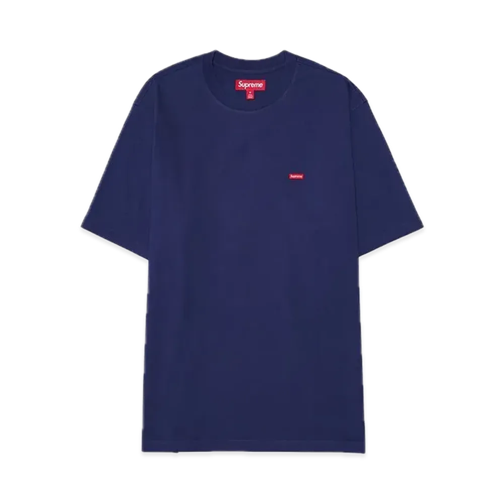 シュプリーム スモール ボックス Tシャツ "ネイビー"