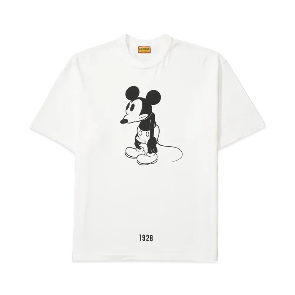 HUMAN MADE x Mickey Mouse Graphic T-Shirt #1 1928 Kyoto Exclusive "White"