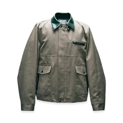 sacai Cotton Chino Blouson "Gray"
