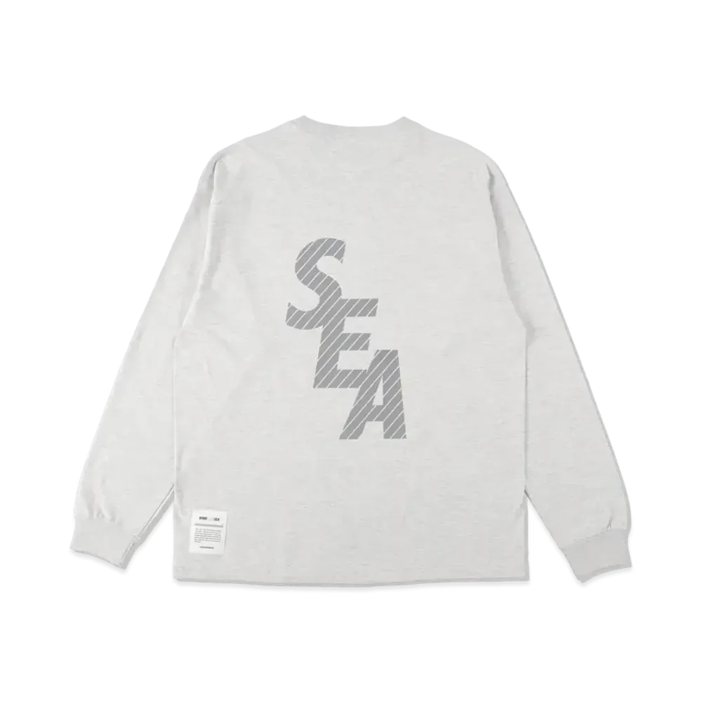 WIND AND SEA MIL L/S TEE "Ash"
