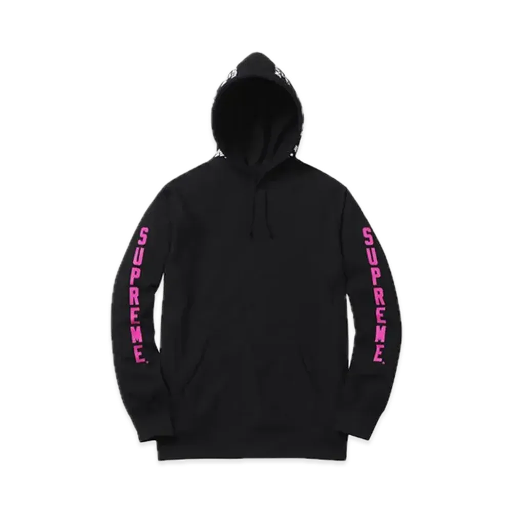 Supreme x THRASHER Boyfriend Hooded Sweatshirt "Black"