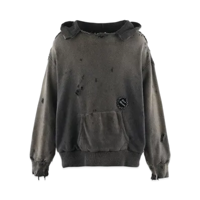 SAINT Mxxxxxx Hoodie/Double Face "Black"