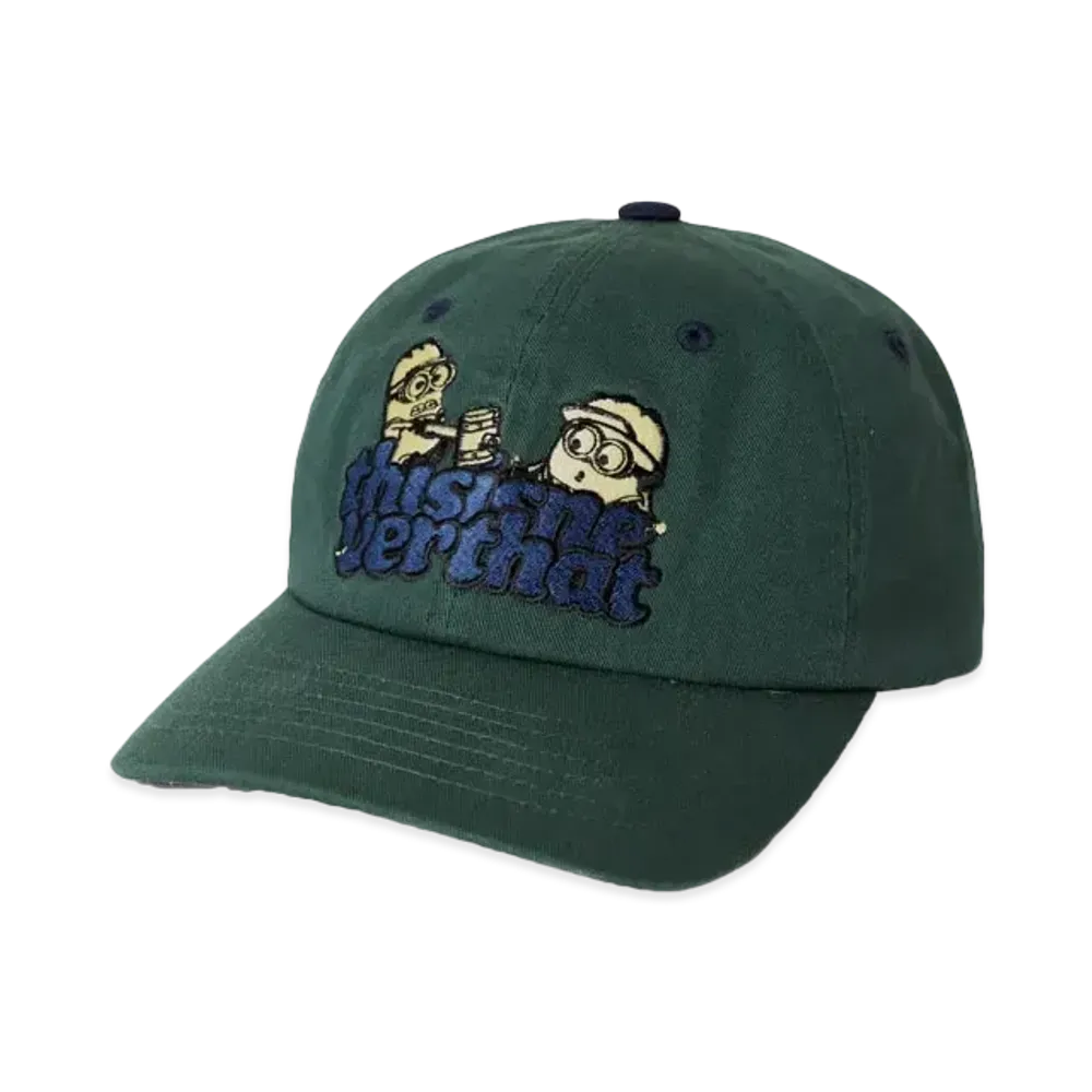 thisisneverthat x TNT MINIONS 6P Cap "Dark Green"