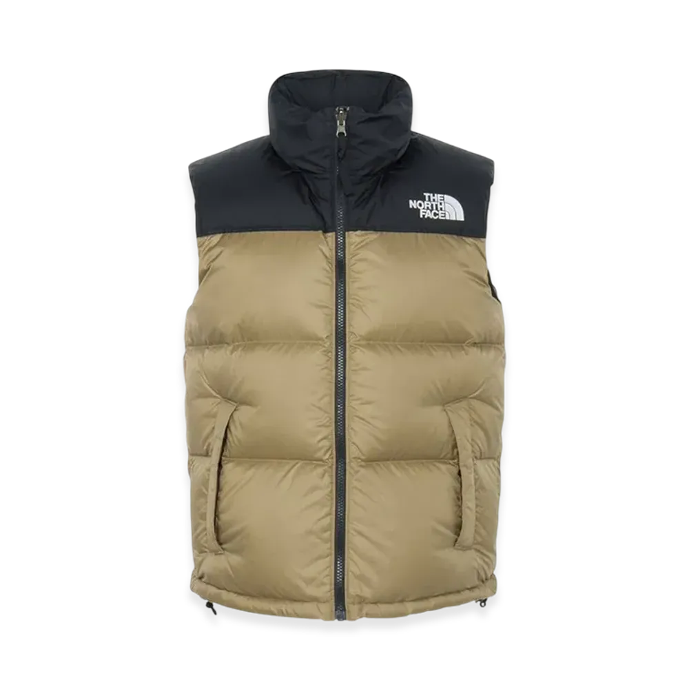 The North Face Nuptse Vest "Black/Classic Khaki"