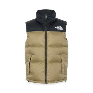 The North Face Nuptse Vest "Black/Classic Khaki"