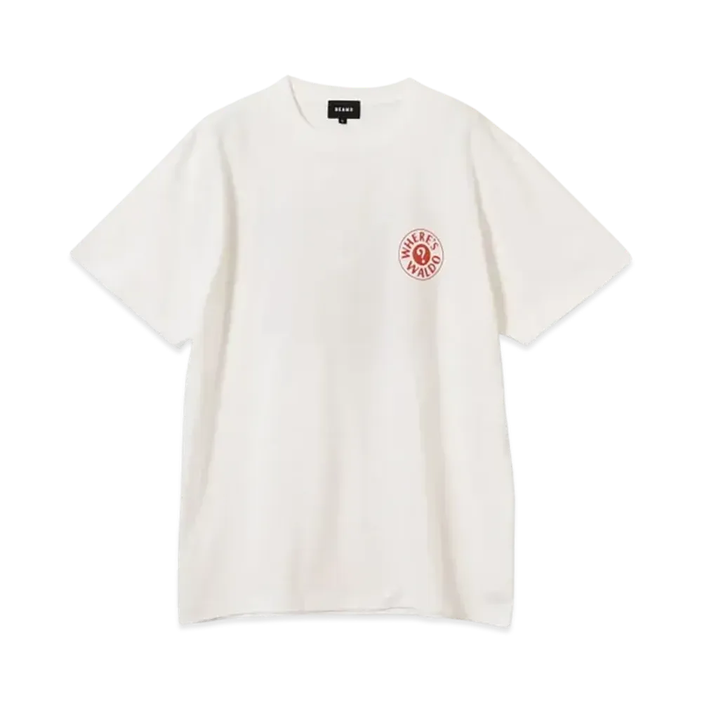 BEAMS Where's Waldo Tee "White"