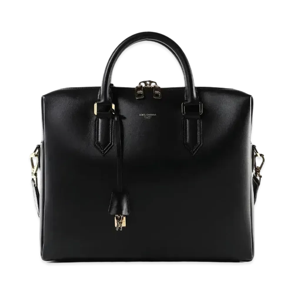 Dolce&Gabbana Briefcase Calfskin "Black"