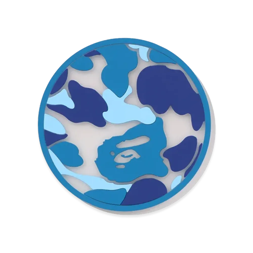 A BATHING APE ABC Camo Translucent Coaster "Blue"