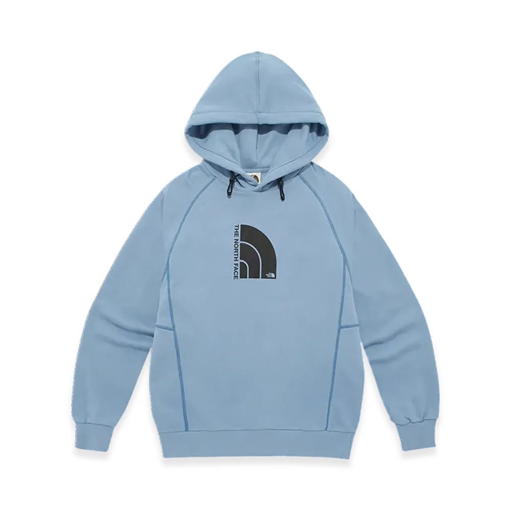 The North Face Dome Logo Hood Pullover "Powder Blue"