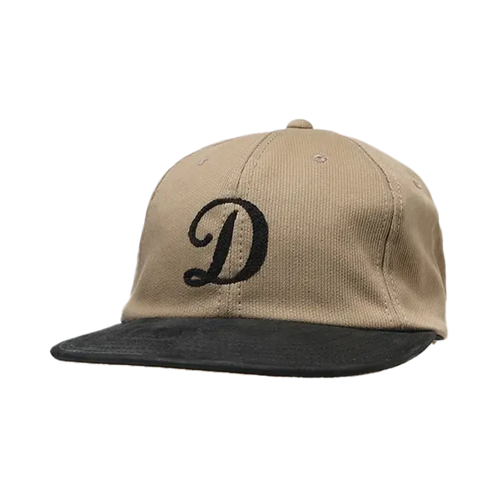 THE H.W.DOG &CO. TWO TONE CAP "BEIGE x BLACK"