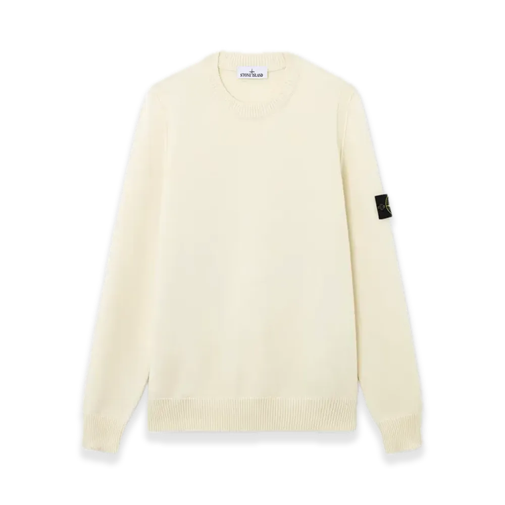 Stone Island 5100072 Lambswool "Ivory"