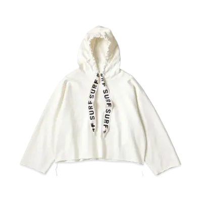 KAPITAL Fleece Catfish Hood Sweat "Off White"