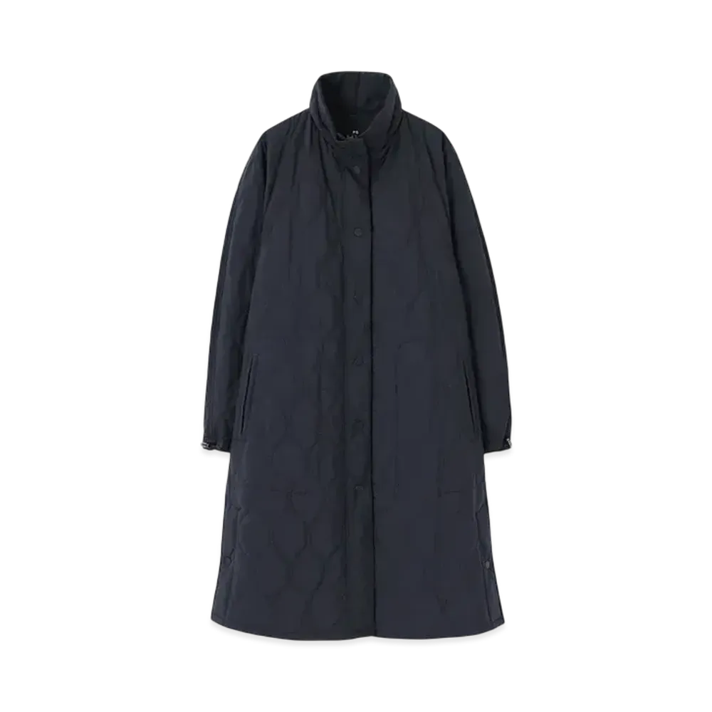 Paul Smith Women's Painted Cosmos Quilted Coat "Navy"