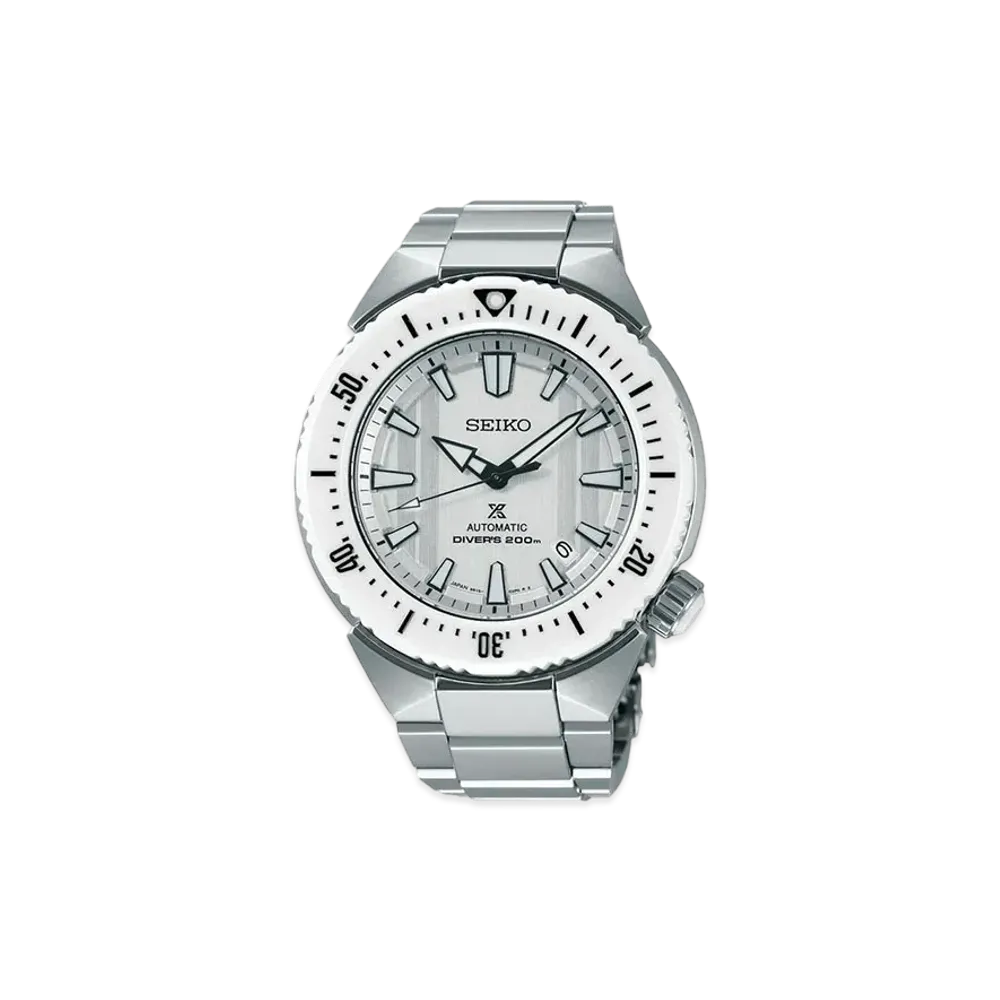 SEIKO Prospex Diver Scuba Transocean Zero Halliburton Limited "Silver" SBDC043