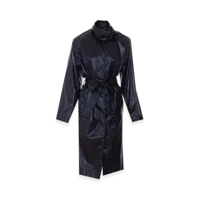 Saint Laurent Women's Lavalliere Trench "Black"