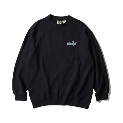 Levi's SILVERTAB SLOCHEE FIT GRAPHIC CREW NECK SWEATSHIRT CIRCLE "Black"