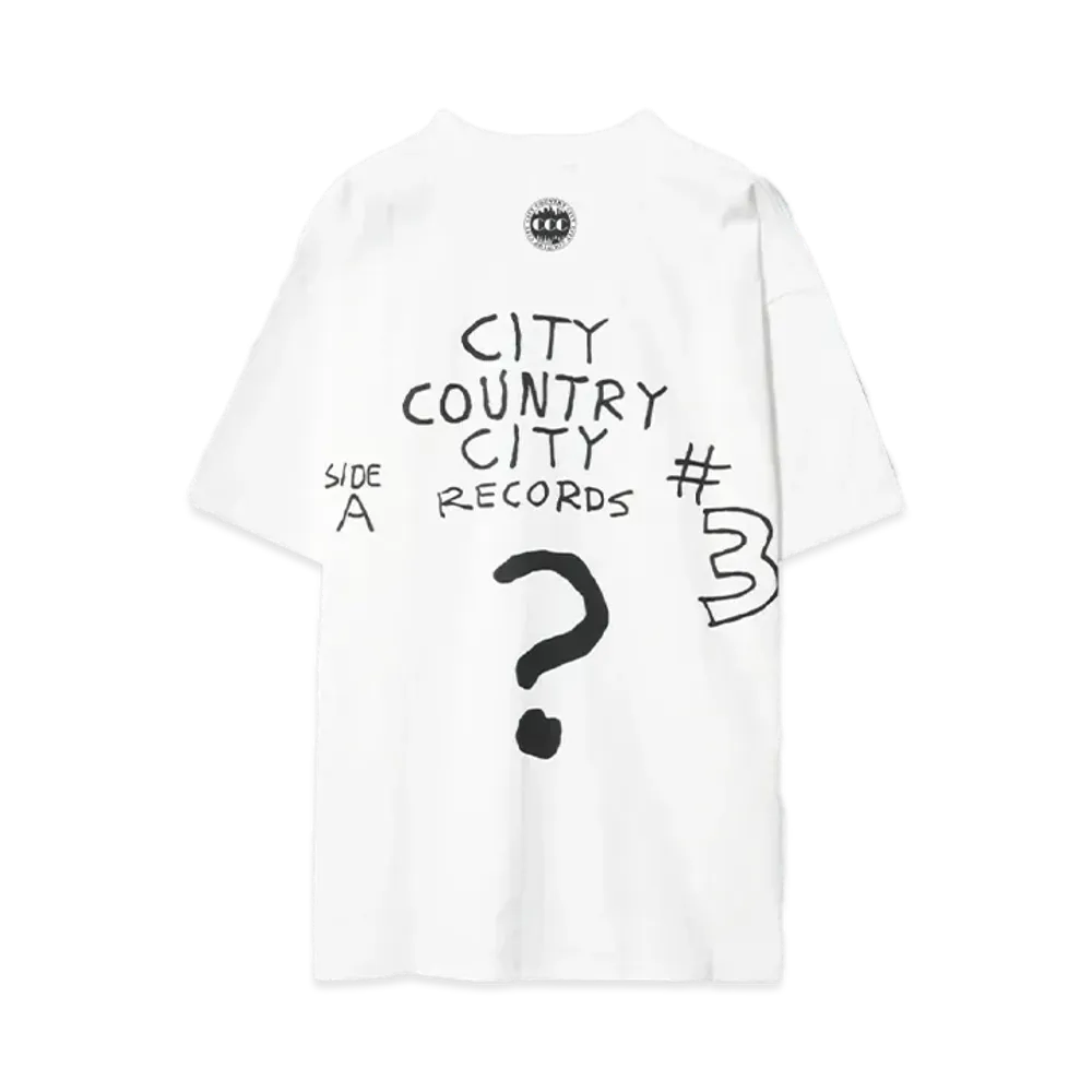 CITY COUNTRY CITY COTTON S/S T-SHIRT WHAT HAPPEND "WHITE"