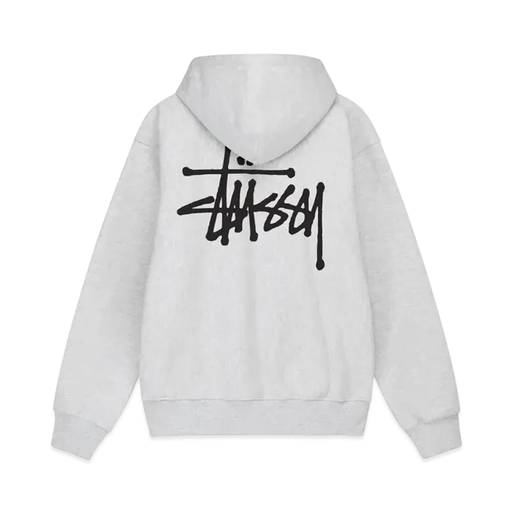 Stussy Basic Stussy Hoodie 2023 "Ash Heather"