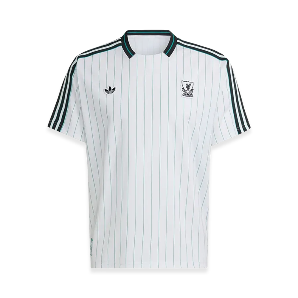 adidas Liverpool FC Terrace Icon Jersey "White/Sea Green"