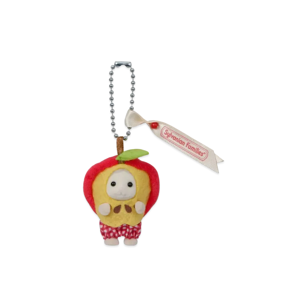 EPOCH "Sylvanian Families Keychain" Baby Sheep -Apple-