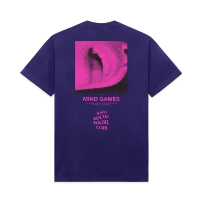 ANTI SOCIAL SOCIAL CLUB Last Breath Tee "Purple"