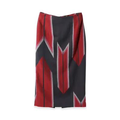 NEEDLES Pencil Skirt "RedArrow"