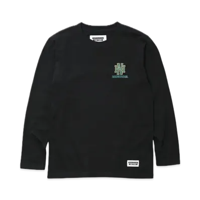 NEIGHBORHOOD OT . Tee LS-4 "Black/Green"