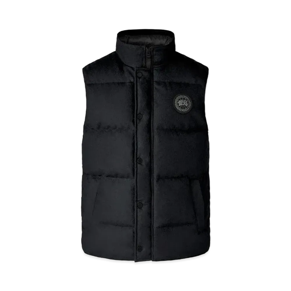 CANADA GOOSE Garson Vest Wool "Carbon Melange"