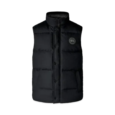 CANADA GOOSE Garson Vest Wool "Carbon Melange"