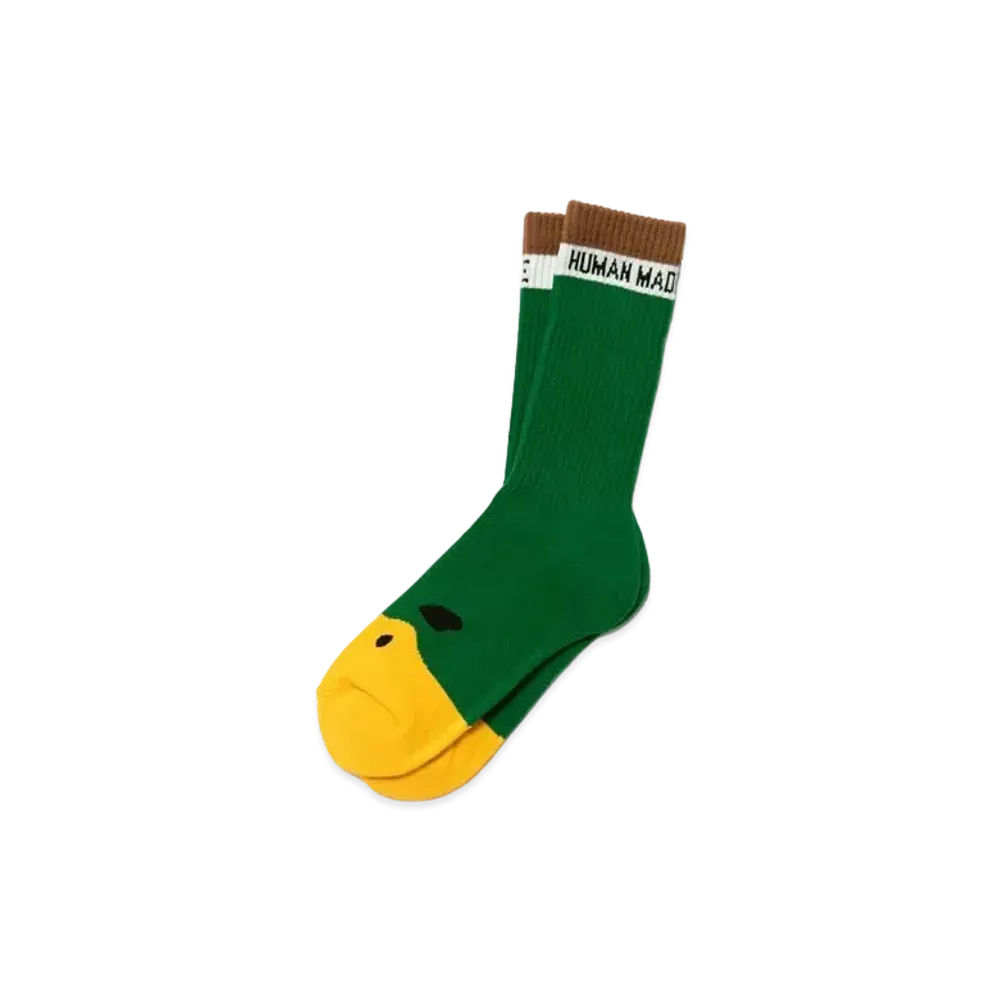 HUMAN MADE DUCK PILE SOCKS "Green"
