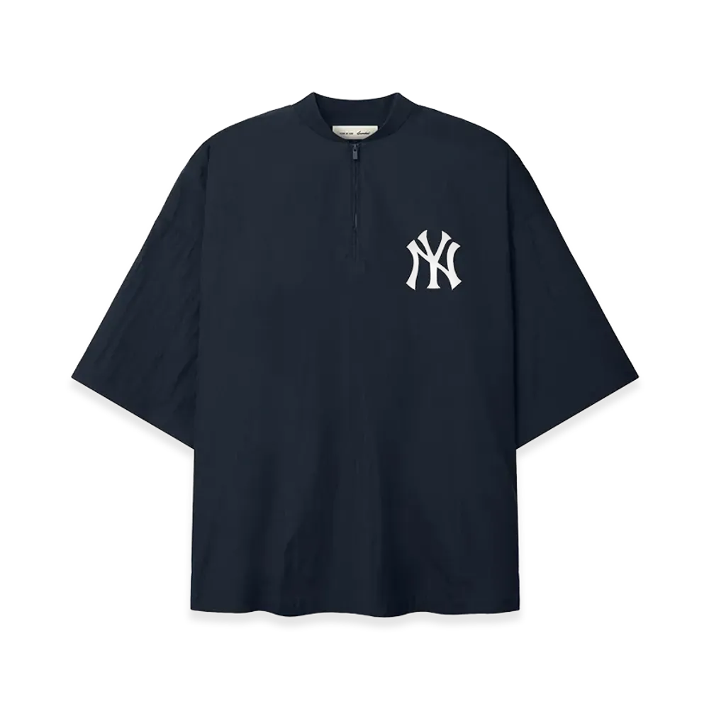 FEAR OF GOD ESSENTIALS Yankees 3/4 Sleeve Pullover "Dark Sapphire"