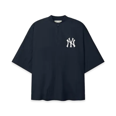 FEAR OF GOD ESSENTIALS Yankees 3/4 Sleeve Pullover "Dark Sapphire"