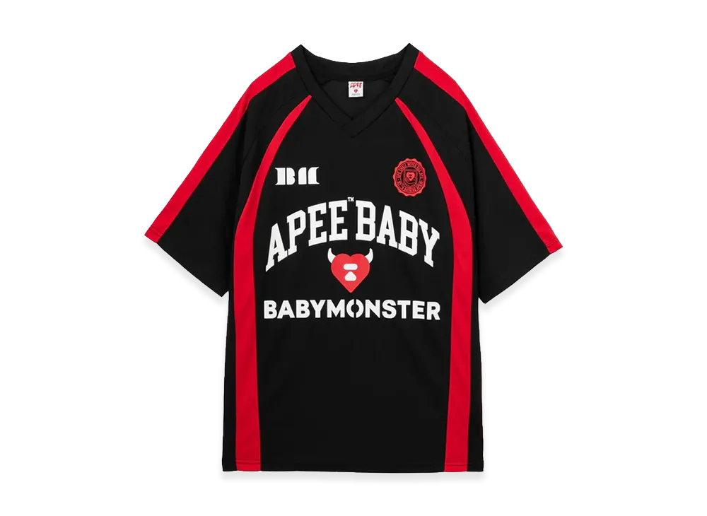 A BATHING APE x BABY MONSTER Women's APEE Baby Print Tee #1 "Black"
