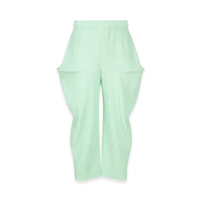 HOMME PLISSE ISSEY MIYAKE Kinetic Sculpture "Mint Green"