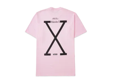 Supreme x 40 Acres Malcolm X Tee "LightPink"