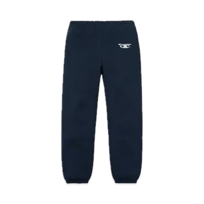 Supreme x Champion 3D Metallic Sweatpant "Navy"
