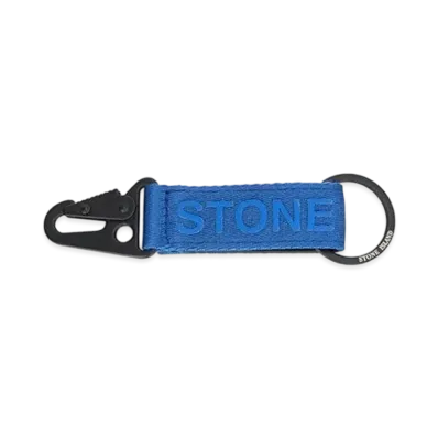 Stone Island 95064 NYLON POLYESTER TAPE WITH S.I. LETTERING "Periwinkle"