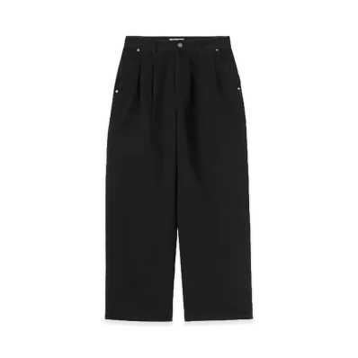 Carhartt WIP Women's Billie Single Knee Pant "Black Stone Washed"