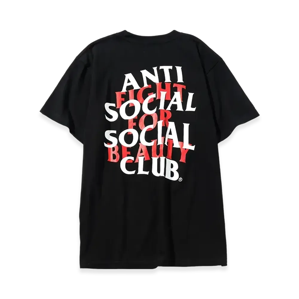 ANTI SOCIAL SOCIAL CLUB x Ren Hiramoto Fight For Beauty S/S Tee "Black"