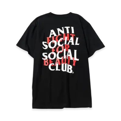 ANTI SOCIAL SOCIAL CLUB x Ren Hiramoto Fight For Beauty S/S Tee "Black"